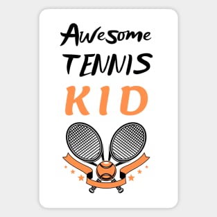 US Open Tennis Kid Racket and Ball Magnet